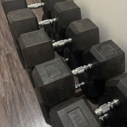 Dumbbell Weights PRICES LISTED AT THE BOTTOM UNDER DESCRIPTION 👇👇👇👇