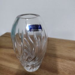 MARQUIS BY WATERFORD CRYSTAL VASE 4.5" - P100