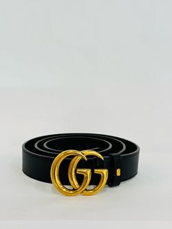 Gucci GG Marmont Leather Belt