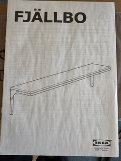 Fjallbo IKEA shelves