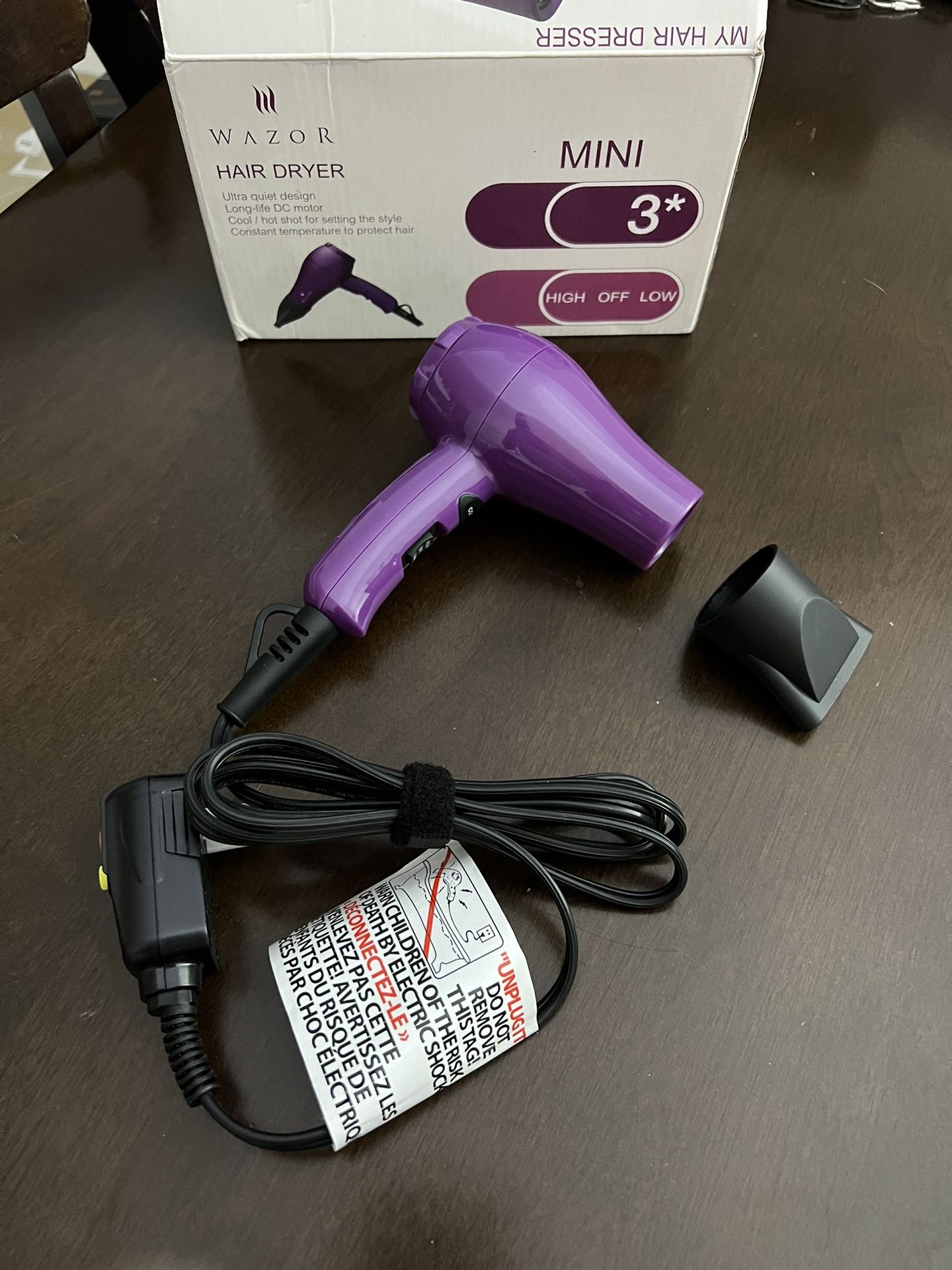Travel Mini Hair Dryer