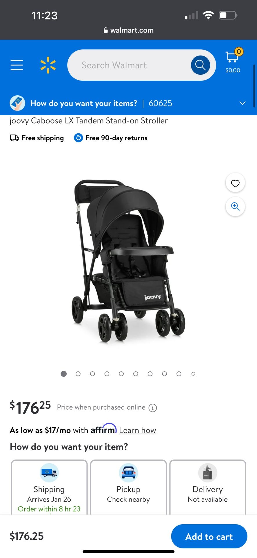 Joovy Caboose Lx Tandem Stand On Stroller