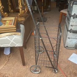 Nice Cart Rolls And Folds Up,for Easy Storage 