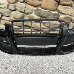 ✅ 👍 ORIGINAL BLACK 2008 2009 2010 2011 AUDI A6 S LINE FRONT BUMPER