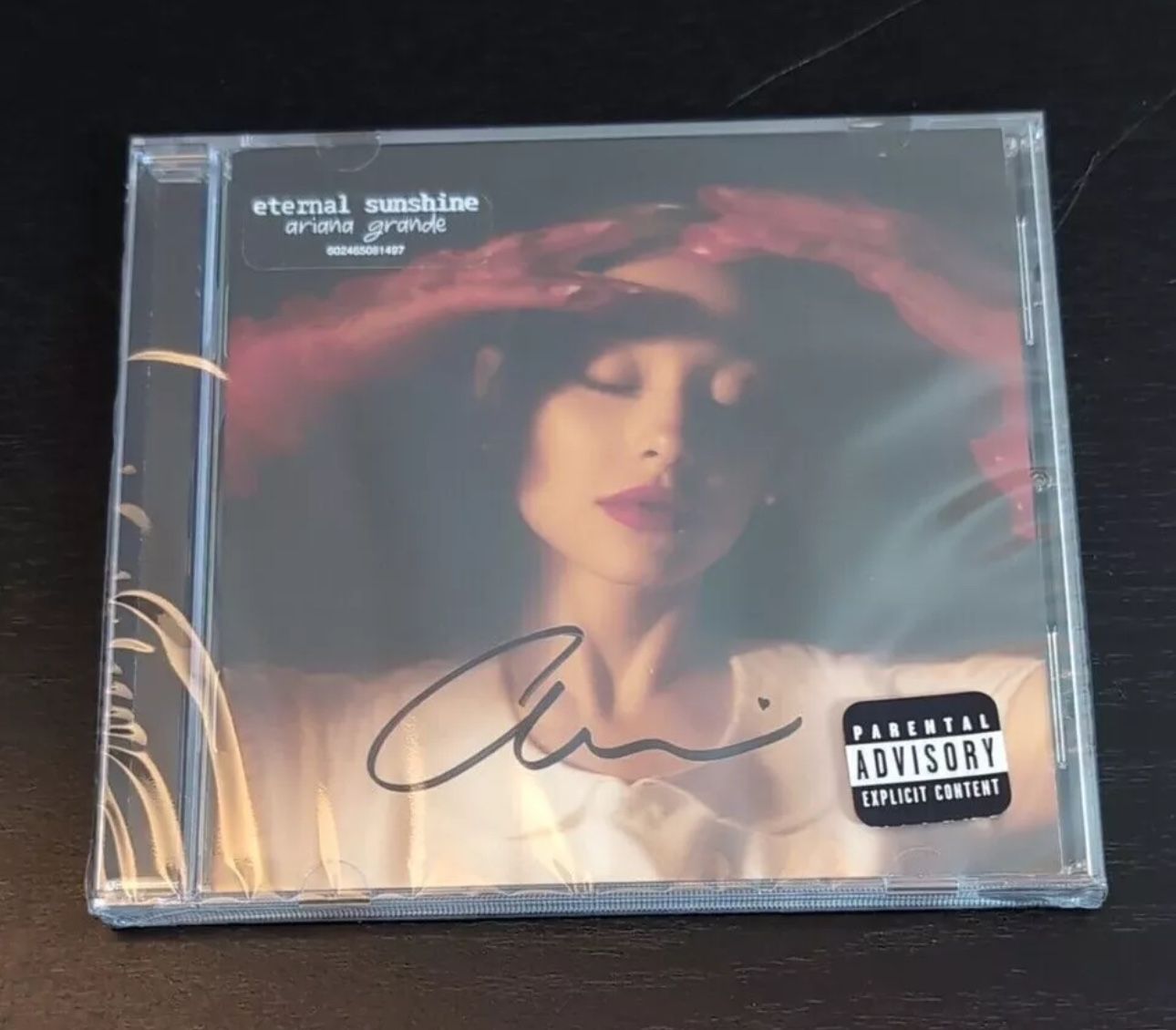 New Sealed Ariana Grande Eternal Sunshine Signed CD