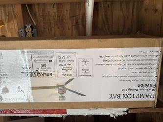 Hampton Bay Pavilion 56” Ceiling Fan
