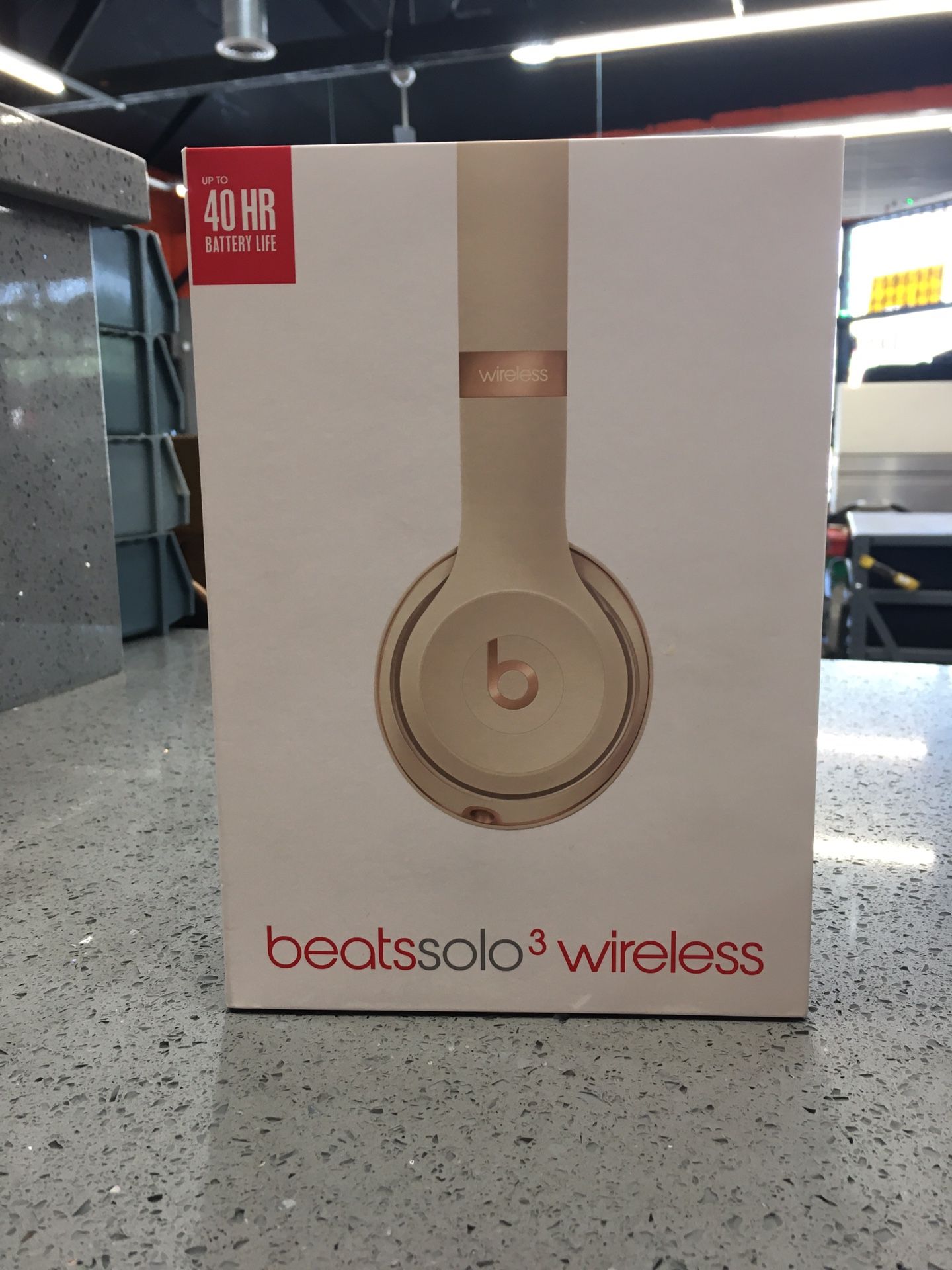 Beats solo 3 wireless satin gold