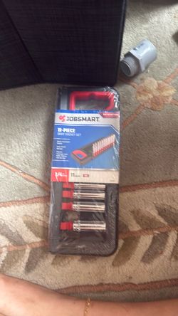 JobSmart 11-Piece Deep Socket Set