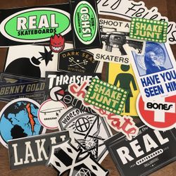 Skate, Surf, Snow Board Stickers