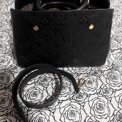 Louis Vuitton Empriente Montaigne Bb Black 