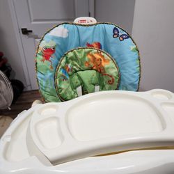 Fisher PRICE HIGH CHAIR With Playset