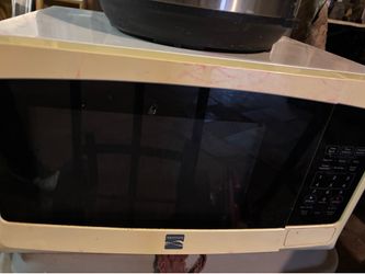 White Microwave