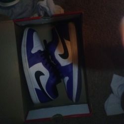 Nike Dunk Low Retro Size 11 Purple 