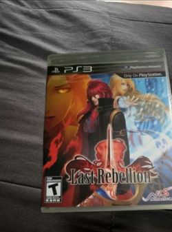 Last Rebellion PS3