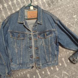 Small Vintage 90s Denim Jacket