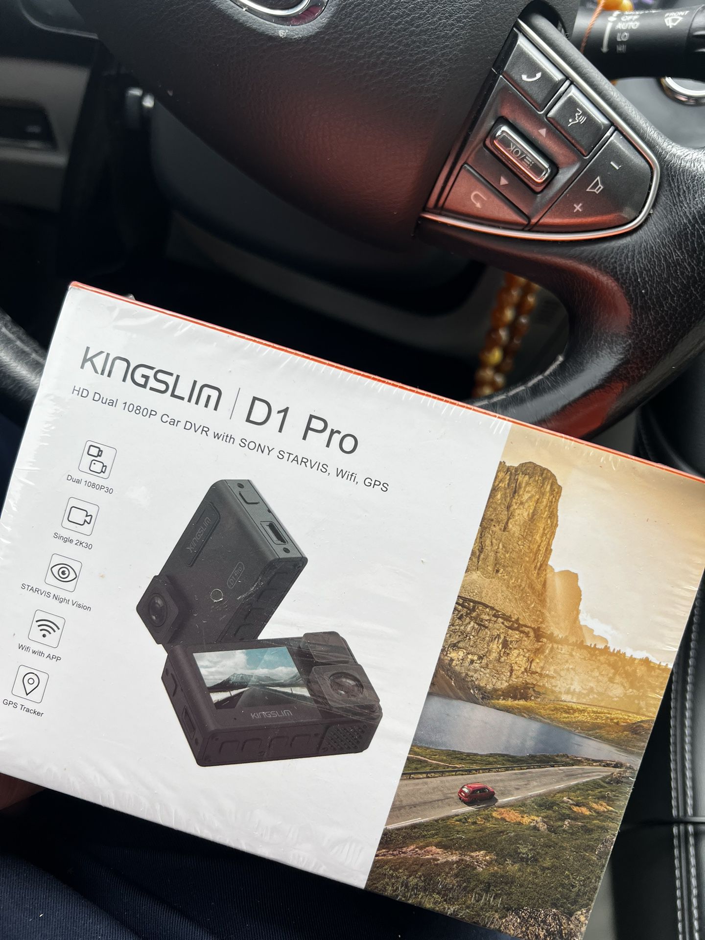 Kingslim D1 Pro Dual Dash Cam