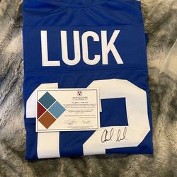 Colts Signed Jersey