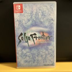 SaGa Frontier Remastered for Nintendo Switch video game console system lite oled Saga Remaster