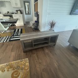 Wood Credenza (47” X 16” X 19”)