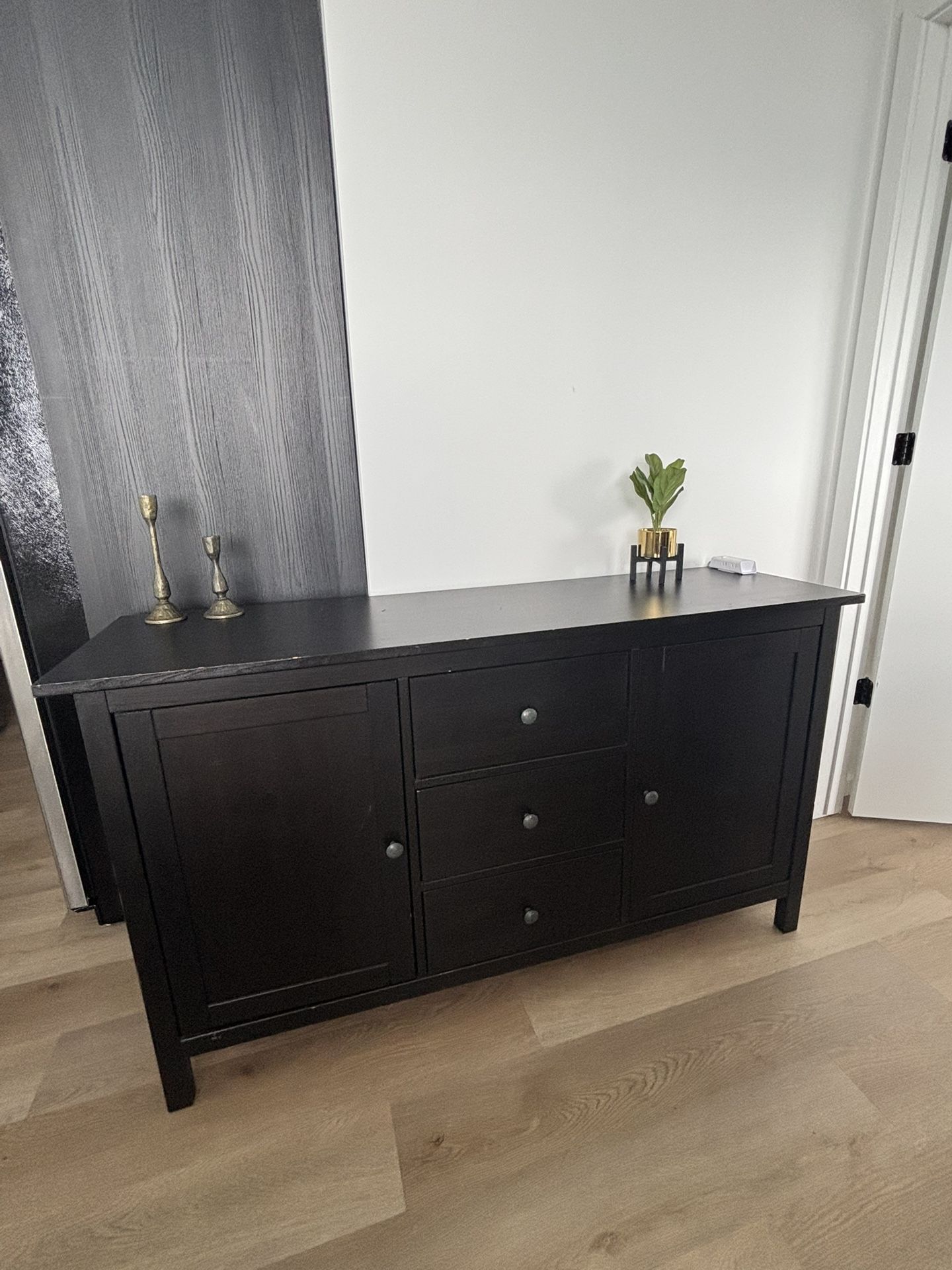 Black ikea Dresser