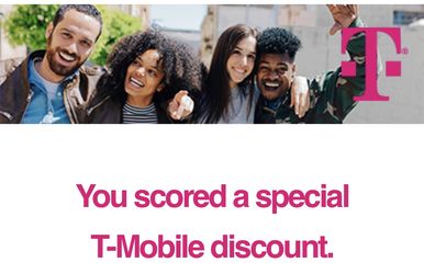**Switch to T-Mobile 20% Discount %