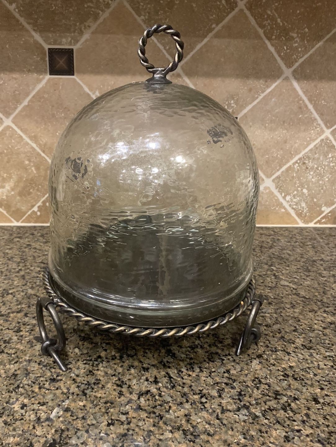 Cake Pedestal With Dome