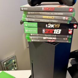 Xbox Series X Like New With New Games And Controller Plus 3tb Total Storage 