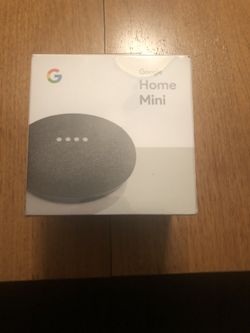 Google home mini brand new unopened