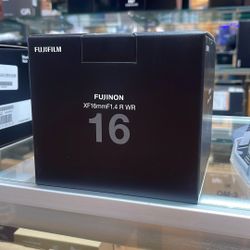 Fujifilm XF 16mm F1.4 