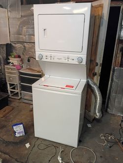 Frigidaire Stacked Washer Dryer Unit