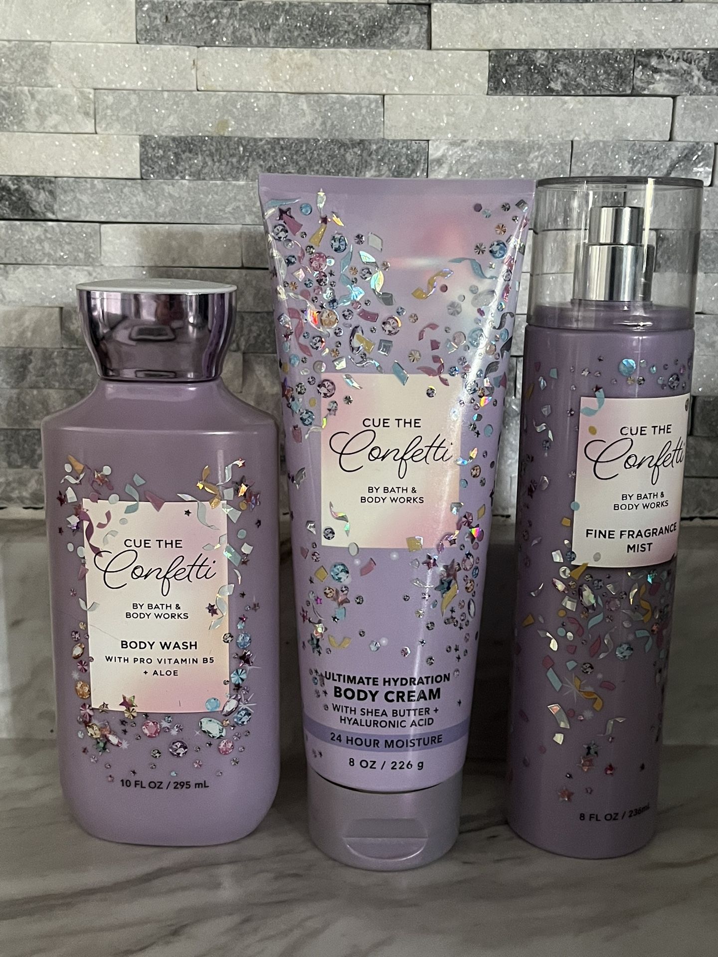 Body Wash, Lotion, Fragrance Set
