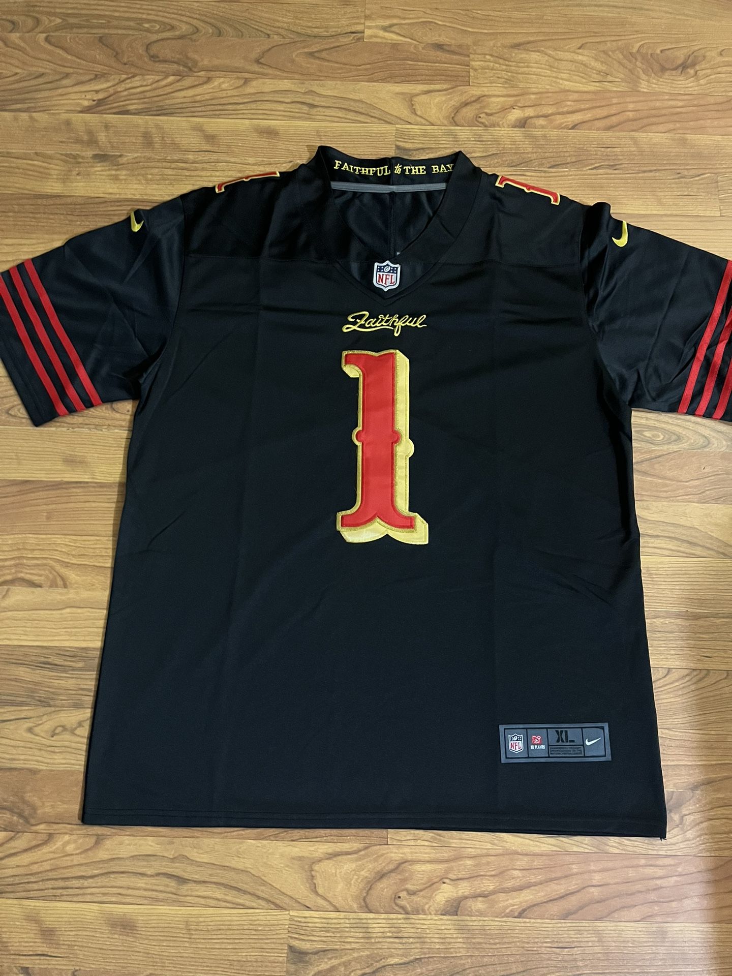 San Francisco 49ers 2025 Rivalries Ricky Pearsall 100% stitched jerseys