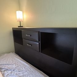 Bed  Frame w Base Storage 