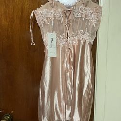 Nude Mini Dress 