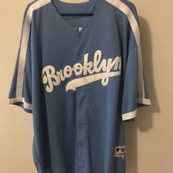 Brooklyn Dodgers Light Blue Jersey ***