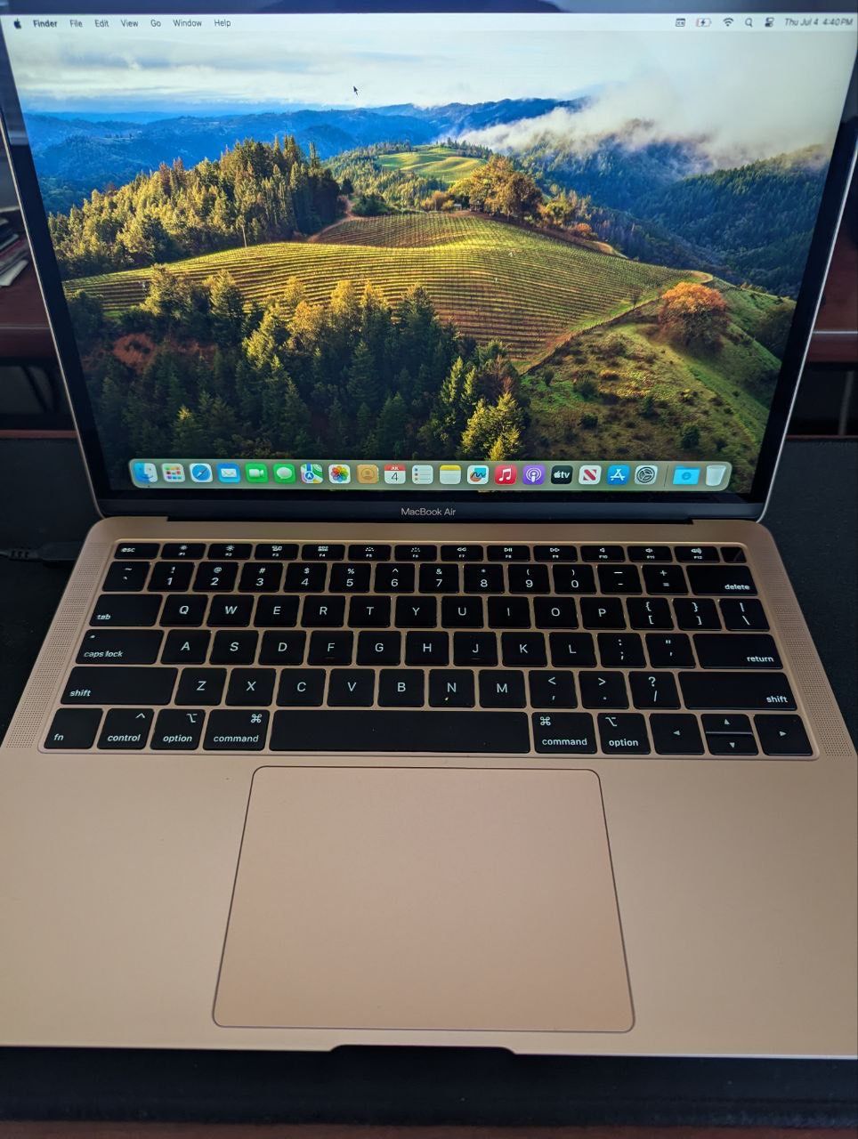 2019 13in Macbook Air Rose Gold A1932 *Like New*
