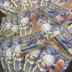 One Piece Card Game EB-04 Box / Pack EGGHEAD CRISIS  Japanese New Bandai