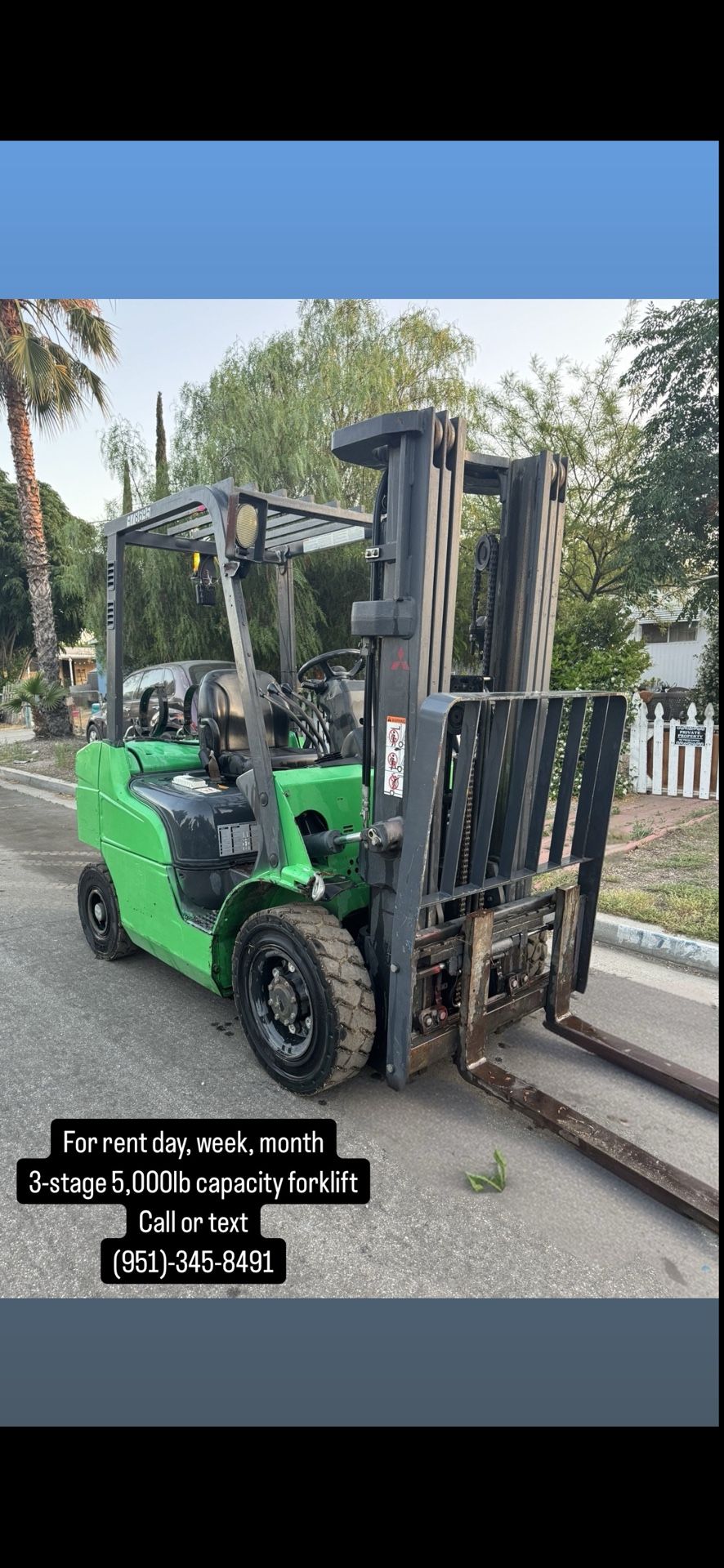 Forklift 5,000lb