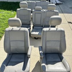 05 Sequoia leather seat set