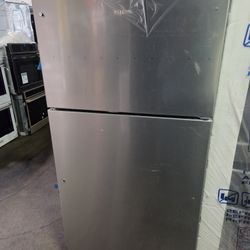 Stainless Steel Whirlpool Refrigerator 