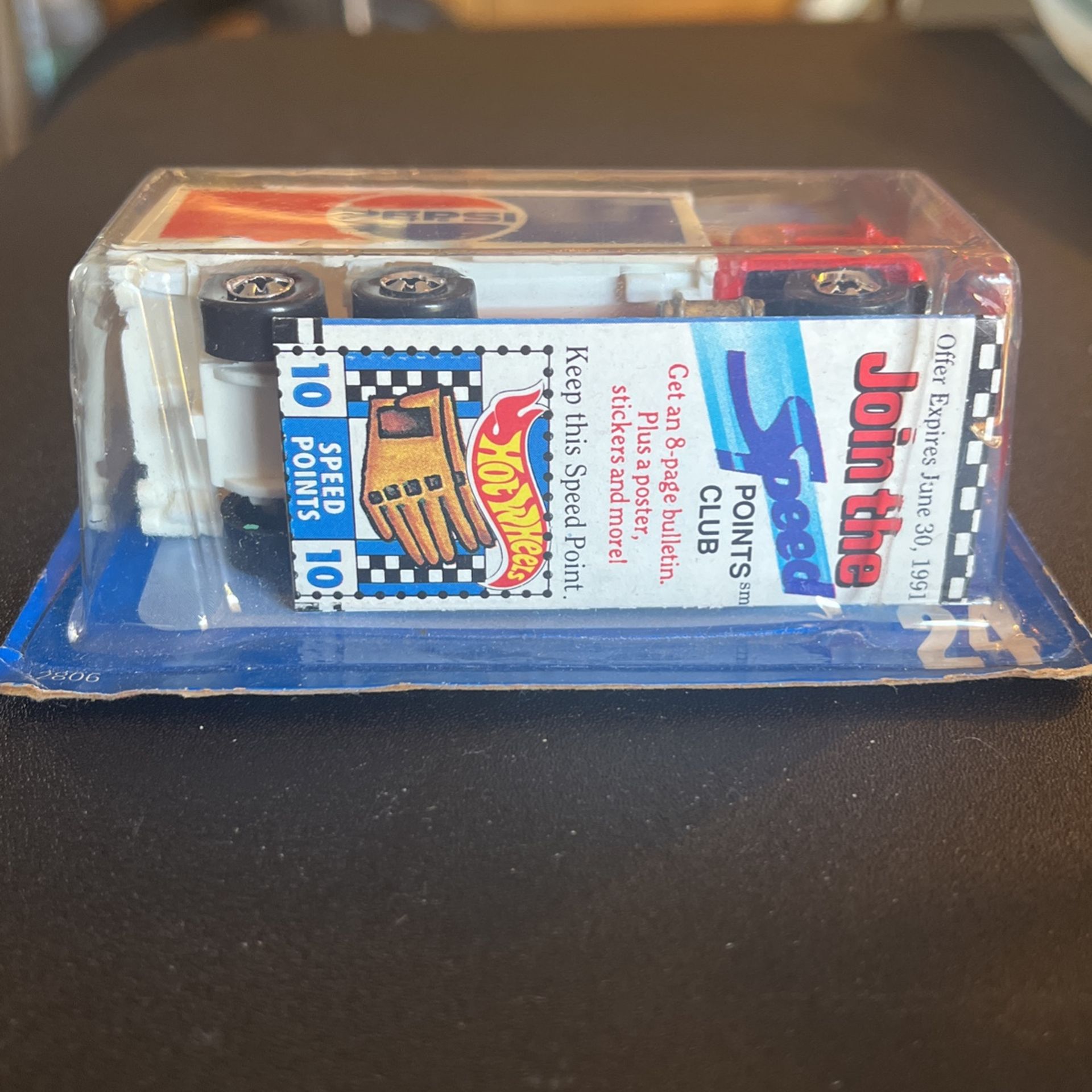 HiWay Hauler Pepsi VINTAGE * 1989 Hot Wheels Blue Cars # 24