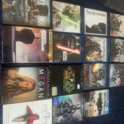 Selling Blu Ray Movies, Sets And Two 4k Movies 