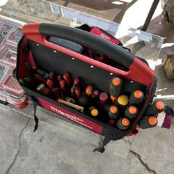 Electrical Bag W/tools  & 2 Pack Outs 