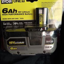 Ryobi 18v Battery 