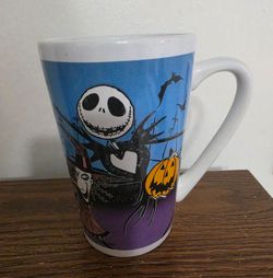 The Nightmare Before Christmas Lock Shock Barrel Oogies Boogies Mug Ceramic Rare