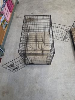 Collapsible dog crate
