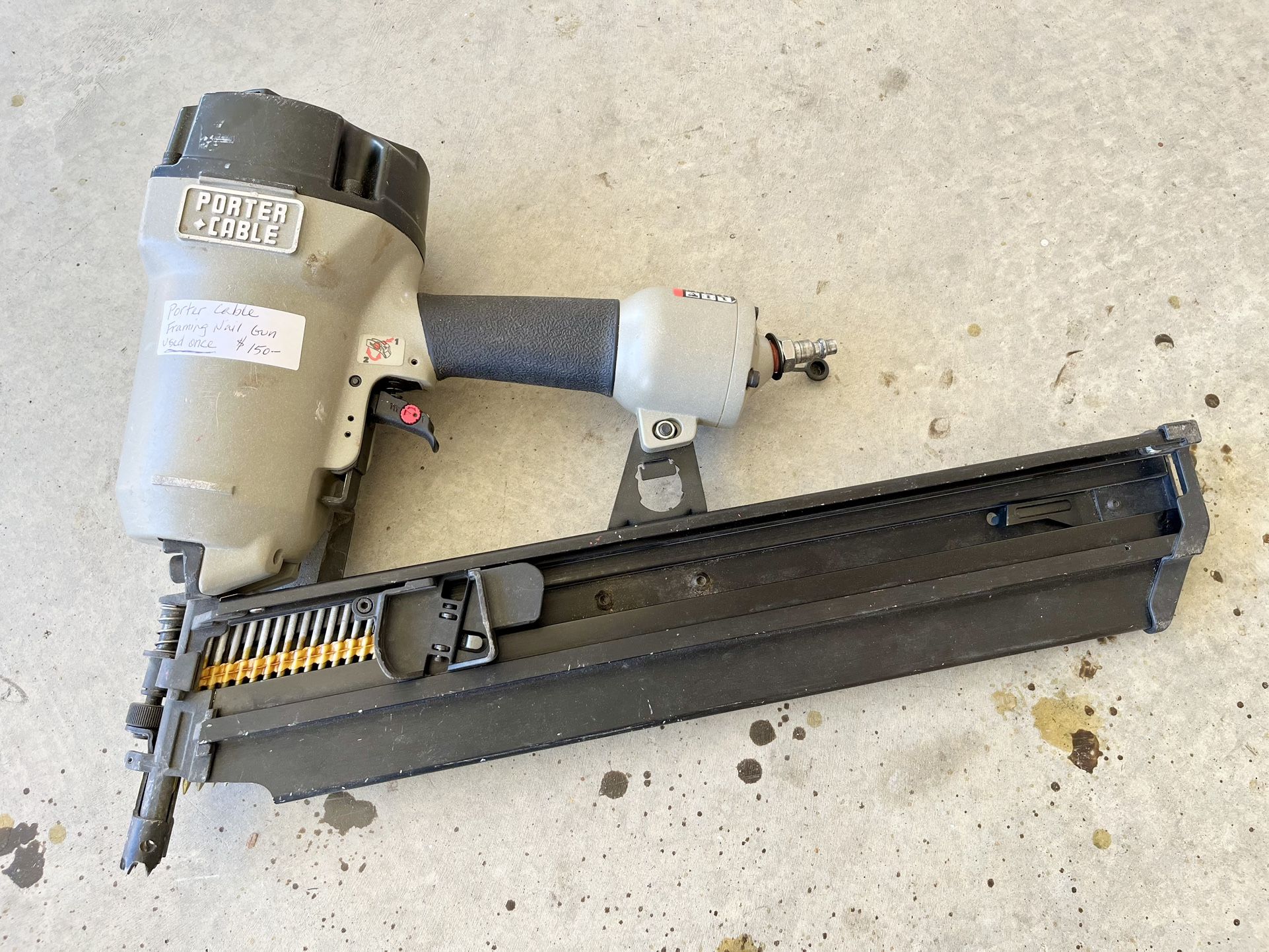 Porter Cable 350 Framer’s Nail Gun- Used Once