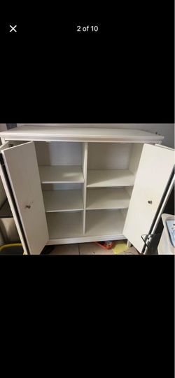 White closet