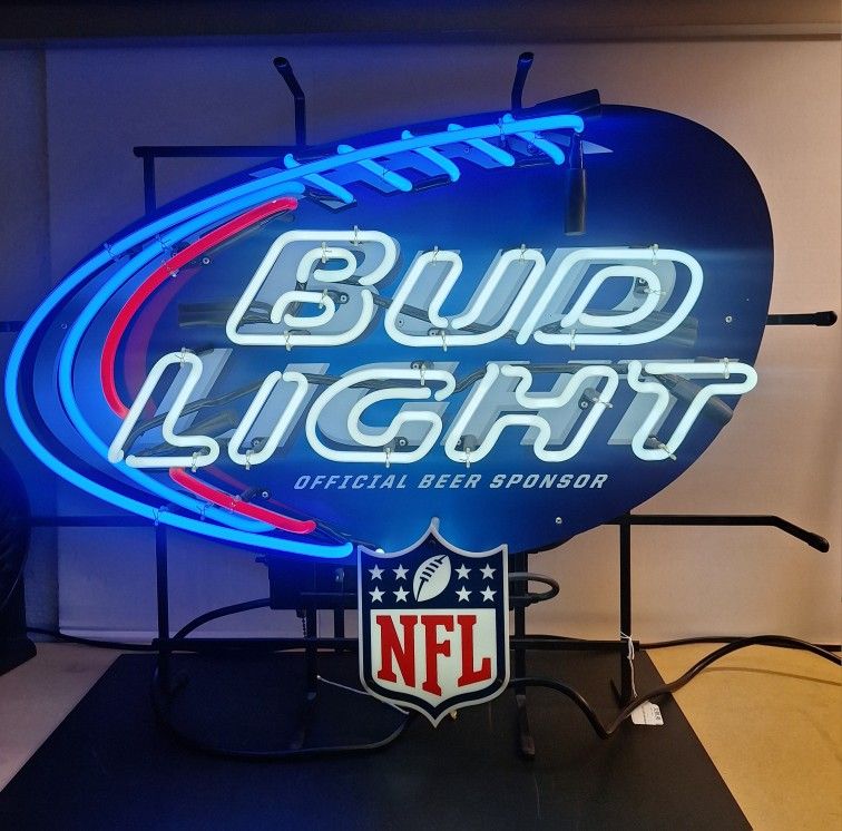 Bud Light NFL Neon Sign
