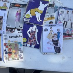 Sew Pattern 31 Pieces New